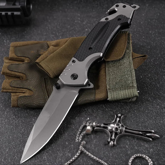 Multifunction tactical knife 